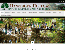 Tablet Screenshot of hawthornhollow.org